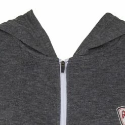 Ron Jon Juniors Tri-blend Badge Lightweight Zip Hoodie -OOfos Sale d800x800 13380019093 charcoal ron jon juniors tri blend badge lightweight zip hoodie zipper