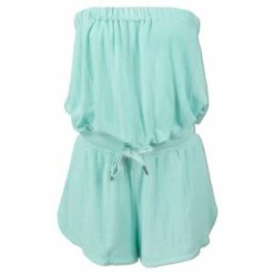 Ron Jon Juniors Terry Cloth Romper -OOfos Sale d800x800 13390028082 aqua ron jon juniors terry cloth romper front 2