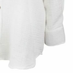 Ron Jon Ladies Gauze Long Sleeve Button Down Shirt -OOfos Sale d800x800 14320001001 white ron jon ladies gauze long sleeve button down shirt sleeve