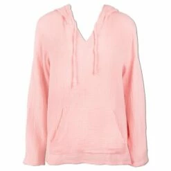 Ron Jon Ladies Gauze Pullover Hoodie