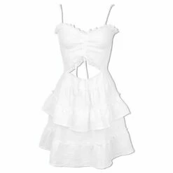 Ron Jon Juniors Gauze Ruffle Dress
