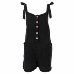 Ron Jon Ladies Button Front Romper -OOfos Sale d800x800 14390001095 black ron jon ladies button front romper