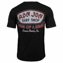 Ron Jon Cocoa Beach Trusty Badge Unisex Tee 12 Ron Jon Cocoa Beach Trusty Badge Unisex Tee -OOfos Sale d800x800 17030402095 black ron jon trusty badge tee back