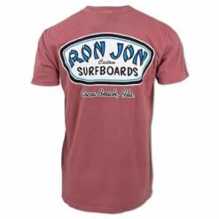 Ron Jon Cocoa Beach Custom Surfboards Unisex Tee -OOfos Sale d800x800 17030542051D maroon ron jon custom surfboards tee back