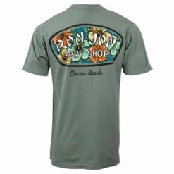 Ron Jon Hibiscus Badge Tee 10 Ron Jon Hibiscus Badge Tee -OOfos Sale d800x800 17030803071 green ron jon hibiscus badge tee back