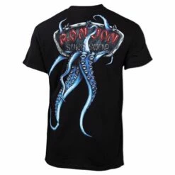 Ron Jon Kraken Tee -OOfos Sale d800x800 17040213095D black ron jon kraken tee back 10 22