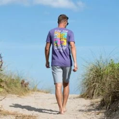 Ron Jon Square Wave Tee -OOfos Sale d800x800 17040217061 purple ron jon square wave tee lifestyle 2