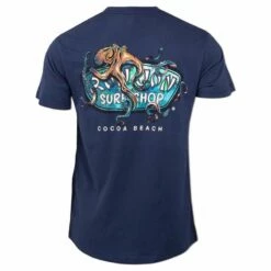 Ron Jon Kraken Fun Tee -OOfos Sale d800x800 17040247086D navy ron jon kraken fun tee back