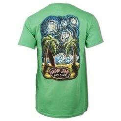 Ron Jon Palm Swirl Tee -OOfos Sale d800x800 17060383071D green ron jon palm swirl tee back
