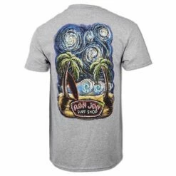 Ron Jon Palm Swirl Tee -OOfos Sale d800x800 17060383092D heather grey ash ron jon palm swirl tee back