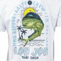 Salty Crew Ron Jon White Mahi Mayhem Tee 9 Salty Crew Ron Jon White Mahi Mayhem Tee -OOfos Sale d800x800 20140708001 salty crew ron jon white mahi mayhem tee back graphic