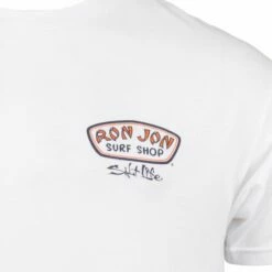 Salt Life Ron Jon Sea Escape White Graphic Tee -OOfos Sale d800x800 20140715001 salt life ron jon sea escape white graphic tee front graphic