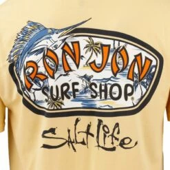 Salt Life Ron Jon Golden Haze Sea Escape Tee 9 Salt Life Ron Jon Golden Haze Sea Escape Tee -OOfos Sale d800x800 20140716010 salt life ron jon golden haze sea escape tee back graphic