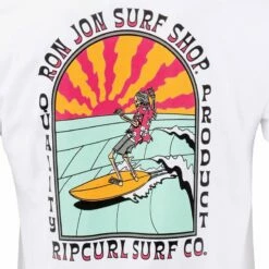 Rip Curl Ron Jon White Skelly Tee -OOfos Sale d800x800 20140719001 rip curl ron jon white skelly tee back graphic