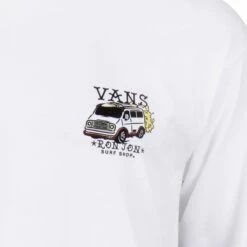 Vans Ron Jon White Beach Advisory Long-Sleeve Tee 8 Vans Ron Jon White Beach Advisory Long-Sleeve Tee -OOfos Sale d800x800 20140724001 vans ron jon white beach advisory ls tee front graphic