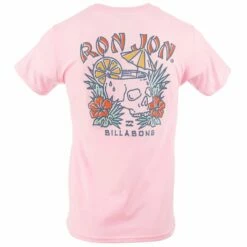 OOfos Sale -OOfos Sale d800x800 20140729040 pink billabong ron jon cocktail pink tee back