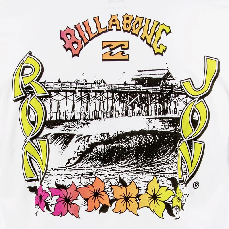 Billabong Ron Jon White Pier 2 Tee 6 Billabong Ron Jon White Pier 2 Tee - Image 4