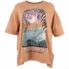 Billabong Ron Jon Juniors Let It Live Oversized Tee -OOfos Sale d800x800 30090163054 rose billabong ron jon let it live oversized tee front