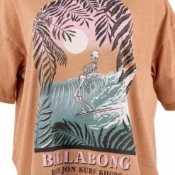 OOfos Sale -OOfos Sale d800x800 30090163054 rose billabong ron jon let it live oversized tee graphic