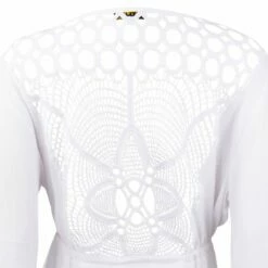 LA Class Back Panel Long Sleeve Cover-up 10 LA Class Back Panel Long Sleeve Cover-up -OOfos Sale d800x800 30631047001 white la class back panel long sleeve cover up lace