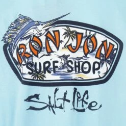 Salt Life Ron Jon Kids Sea Escape Tee -OOfos Sale d800x800 40140077105 salt life ron jon kids sea escape tee back graphic