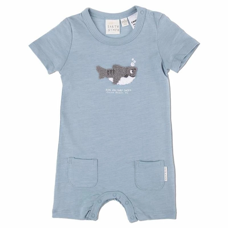 Earth Nymph Ron Jon Infant Shark Playsuit 3 Earth Nymph Ron Jon Infant Shark Playsuit