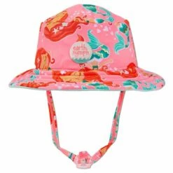 Earth Nymph Kids Reversible Under The Sea Wet Hat - Large