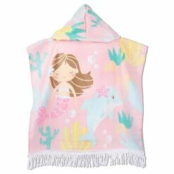 Earth Nymph Ron Jon Toddler Mermaid Towel Cape