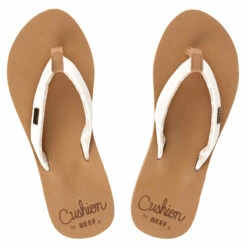 Reef Womens Cushion Sands Cloud Sandal 7 Reef Womens Cushion Sands Cloud Sandal -OOfos Sale d800x800 50034256001 white reef womens cushion sands cloud sandal top