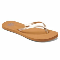 Reef Womens Bliss Nights Sandal -OOfos Sale d800x800 50034265003 reef womens bliss nights sandal tan angled front