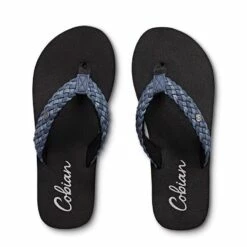 Cobian Indigo Braided Bounce Sandal -OOfos Sale d800x800 50034312340 cobian indigo braided bounce womens sandal upper