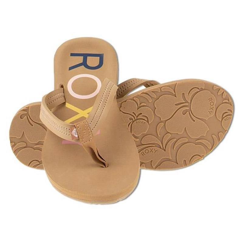 Roxy Vista III Tan Sandal 3 Roxy Vista III Tan Sandal