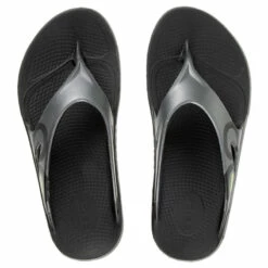 OOFOS Mens Original Sport Sandal - Black -OOfos Sale d800x800 50122722095 black oofos mens original sport sandal top