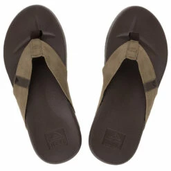 Reef Cushion Phantom Sandals -OOfos Sale d800x800 50123094005 brown reef cushion phantom sandals top