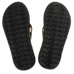 Reef Mens Coffee Black Cushion Phantom Leather Sandal