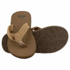 Quiksilver Carver Suede Core Sandal -OOfos Sale d800x800 50123763003 quiksilver mens tan carver suede core sandal